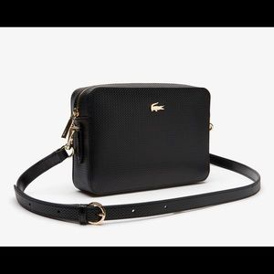 Lacoste Chantaco Leather Square Shoulder Bag